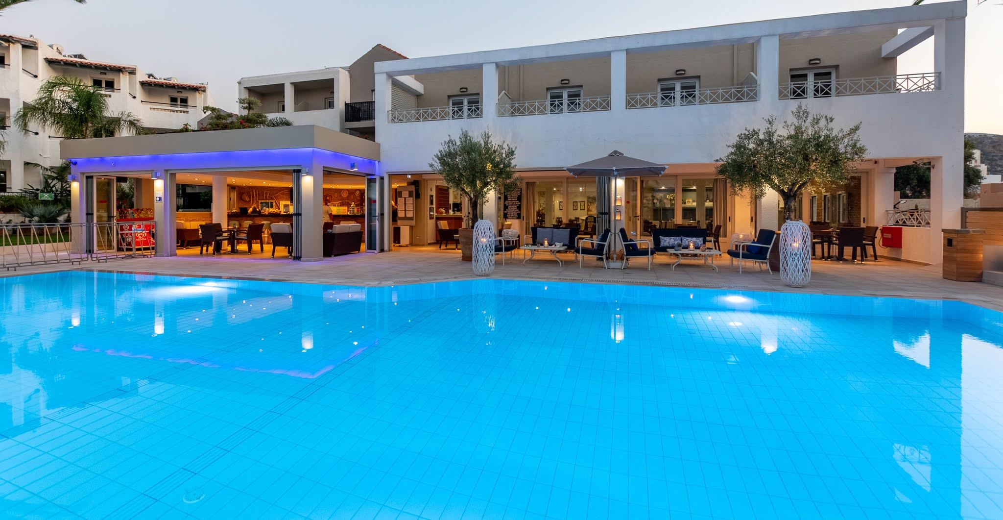 Dedalos Hotel Mália Kültér fotó