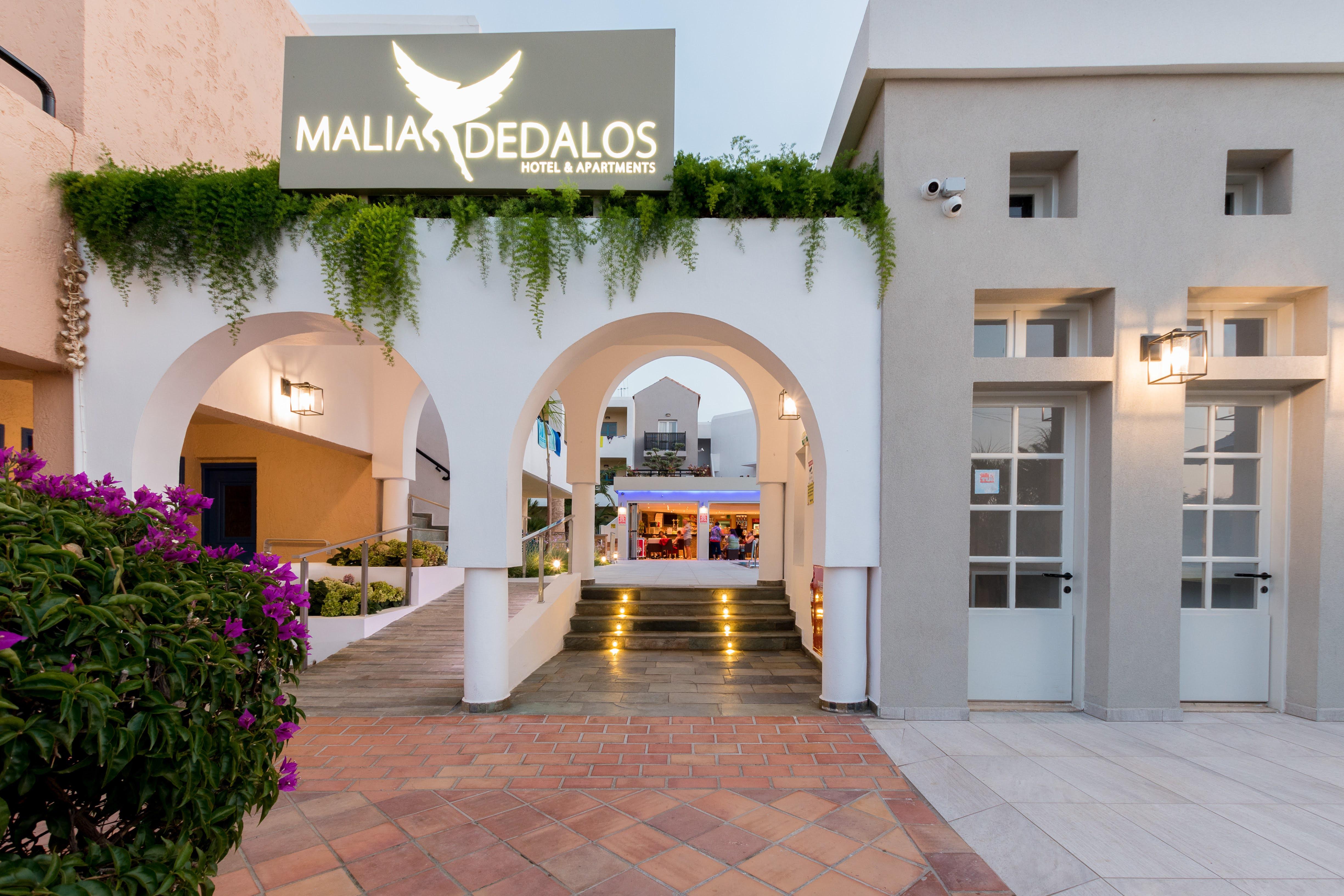 Dedalos Hotel Mália Kültér fotó